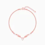 Anushka Sharma Rose Gold Deer Bracelet